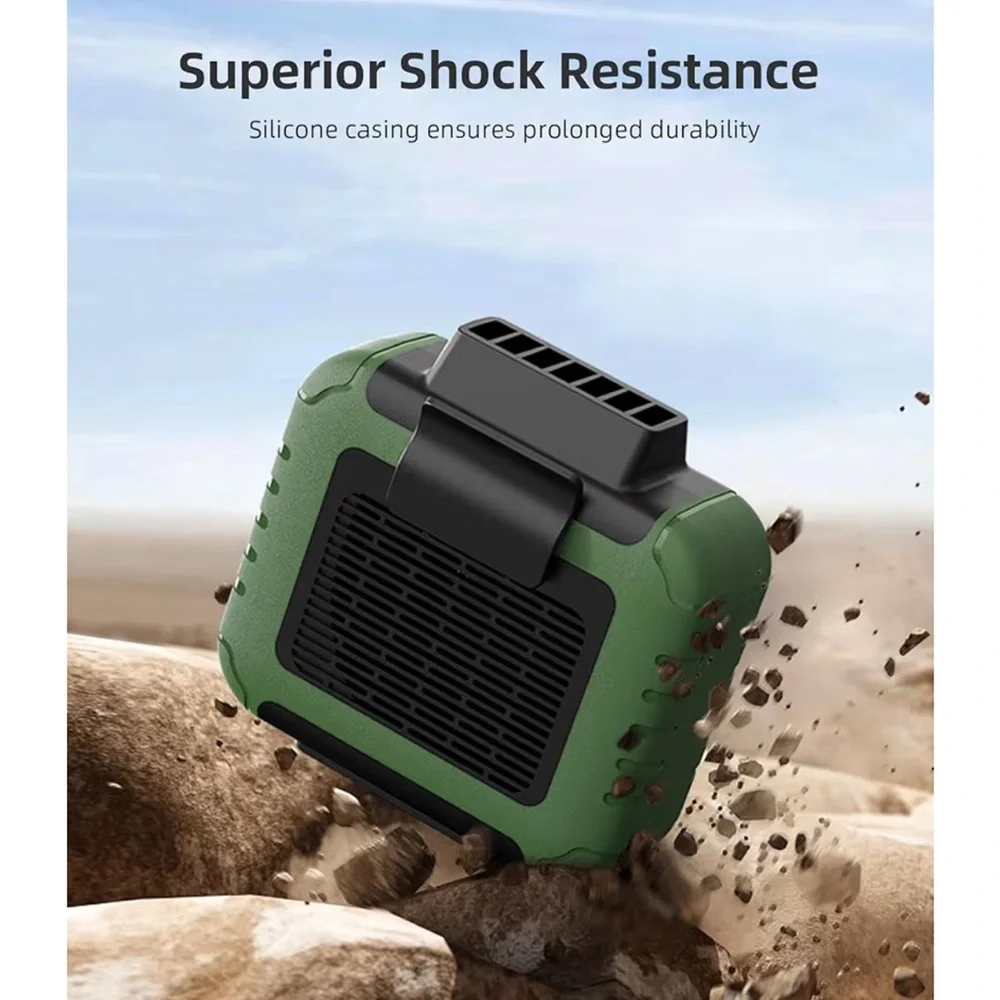 Green Personal Waist Fan